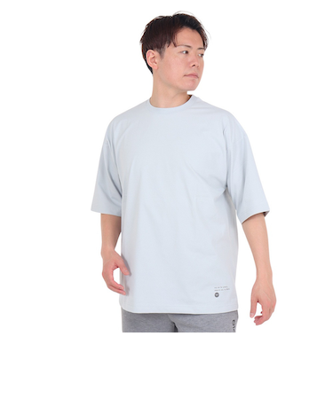 デュアリグ（DUARIG）ポリ天竺プリント 半袖Tシャツ 4S0012-TRCT-863HD GRY