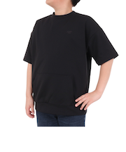 ニューバランス（new balance）吸水速乾 スウェット風ショートスリーブTシャツ ABT45052BK