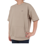 ニューバランス（new balance）吸水速乾 スウェット風ショートスリーブTシャツ ABT45052SOT
