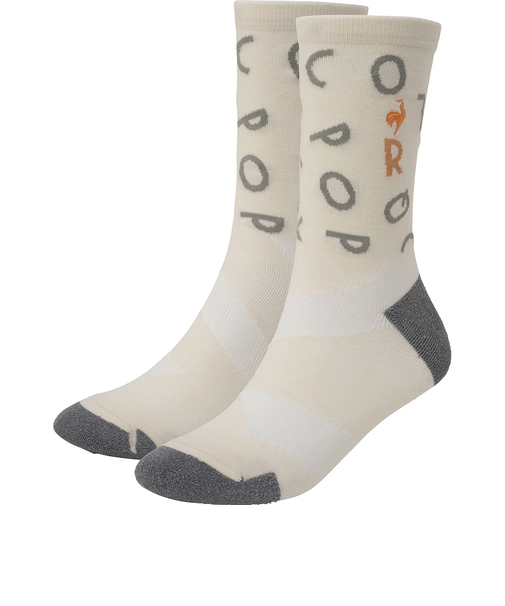 ルコックスポルティフ（lecoqsportif）テニス ソックス MoveSox 総柄 ミドル丈 QMAXJB11 WHGY