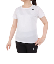 ルコックスポルティフ（lecoqsportif）テニスウェア レディース ソレイユ ゲームシャツ QTWVJA90 WH 速乾