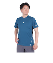 デサント（DESCENTE）バレーボールウェア 半袖バレーボールシャツ DVUXJA52 GRN 速乾