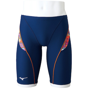 ミズノ（MIZUNO）競泳水着 ジュニア 男子 水泳 競泳練習用ハーフスパッツ N2MBA98885