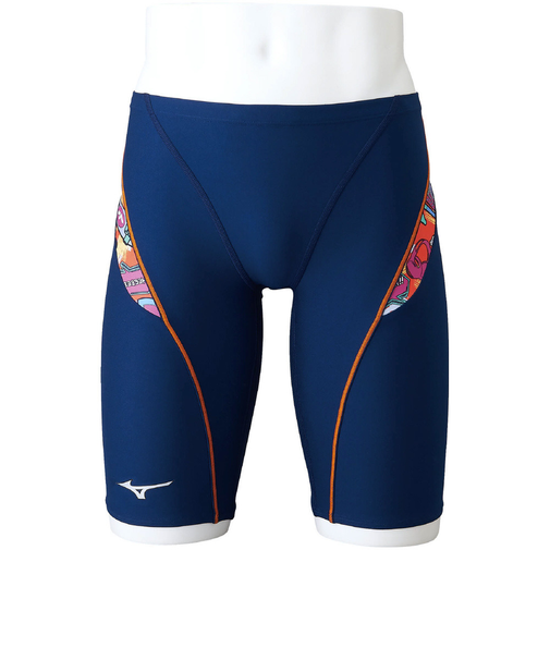 ミズノ（MIZUNO）競泳水着 ジュニア 男子 水泳 競泳練習用ハーフスパッツ N2MBA98885