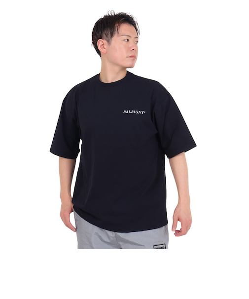 デュアリグ（DUARIG）ポリ天竺プリントTシャツ 4S0014-TRCT-863HD BLK