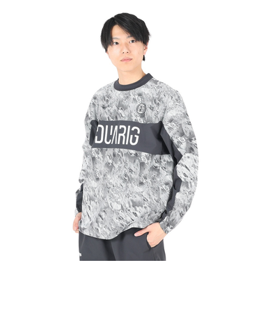 デュアリグ（DUARIG）サッカーウェア 長袖プルオーバートップ 4S0001-SCWR-741EG GRY