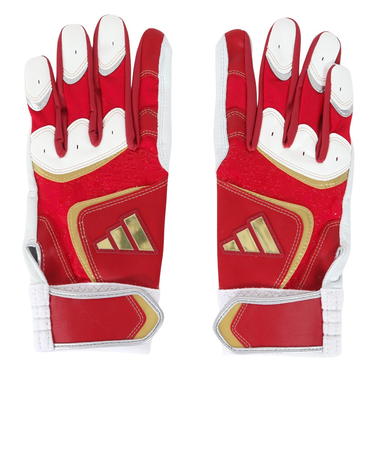 アディダス（adidas）バッティング用グローブ 野球 バッティンググラブTOP1 両手用 LBG203-6482