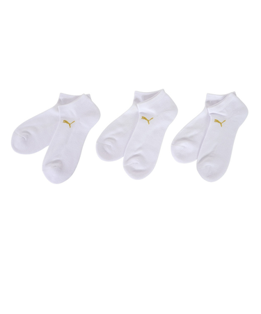プーマ（PUMA）スニーカーソックス 3足組 23～25cm 3563042-01-235