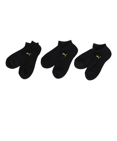 プーマ（PUMA）スニーカーソックス 3足組 23～25cm 3563042-02-235