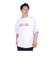 ニューエラ（NEW ERA）半袖 オーバーサイズド コットン Tシャツ ストリートファイター2 DOUBLE K.O. ホワイト 14124663