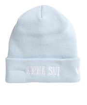 ニューエラ（NEW ERA）帽子 ベーシックカフニット ANNA SUI アナ スイ バーズアイブルー 14124334