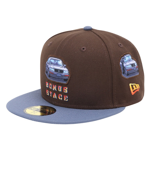 ニューエラ（NEW ERA）キャップ 59FIFTY ストリートファイター2 ボーナスステージ ウォールナット スレートバイザー 14125312