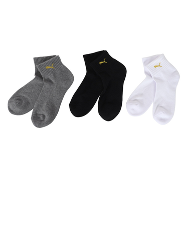 プーマ（PUMA）ジュニア ソックス 3足組 QT 4293149-03-2123