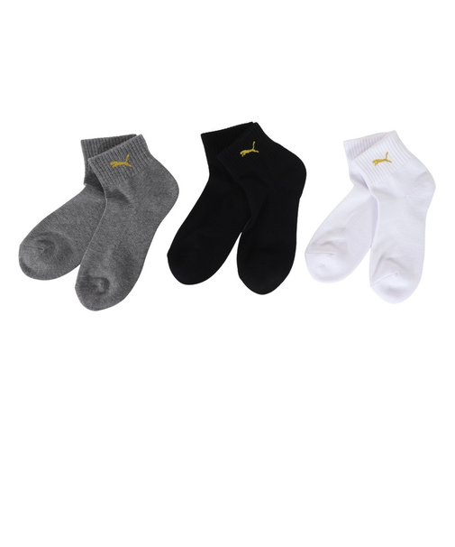 プーマ（PUMA）ジュニア ソックス 3足組 QT 4293149-03-2123