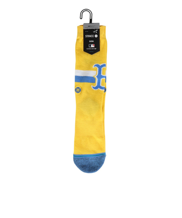 スタンス（STANCE）野球 レッドソックス CONNECT ソックス A545A21RED YELLOW