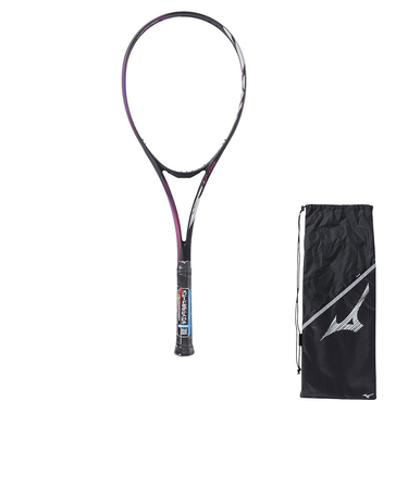 ミズノ（MIZUNO）ソフトテニスラケット アクロスピード V-05 63JTN3A564 前衛向け