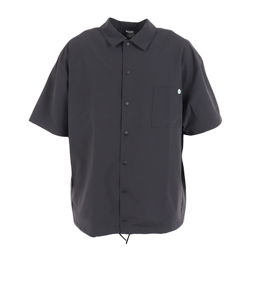 デュアリグ（DUARIG）PBT ポリタフタ 半袖シャツジャケット 4S0005-TRCT-863EG BLK