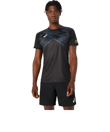 アシックス（ASICS）バレーボールウェア クールグラフィック半袖シャツ 2051A356.001