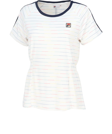 フィラ（FILA）テニスウェア レディース ゲームシャツ レインボー VL2801-01