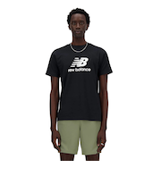 ニューバランス(new balance)大谷選手着用モデル Stacked Logo ショートスリーブTシャツ MT41502BK