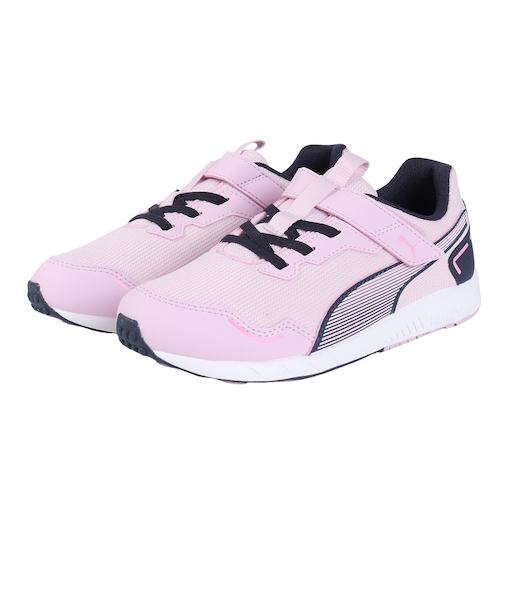 プーマ(PUMA)ジュニアランニングシューズ ベルクロ ベルト付き レースシューズ スピードモンスター V4 37890811