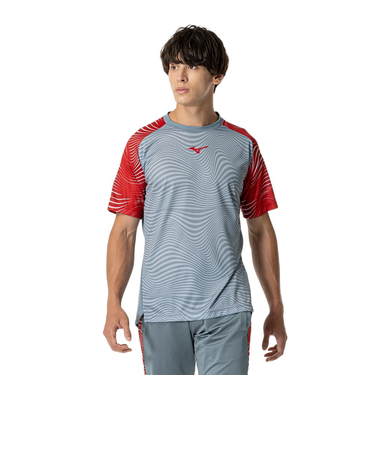 ミズノ（MIZUNO）サッカーウェア フィールドシャツ 半袖Tシャツ P2MAB04105 速乾