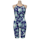 フィットネス水着 レディース 水泳 H-バックオールインワン Flowers Bloom TROPICAL RA RA124-STROPP NVGN