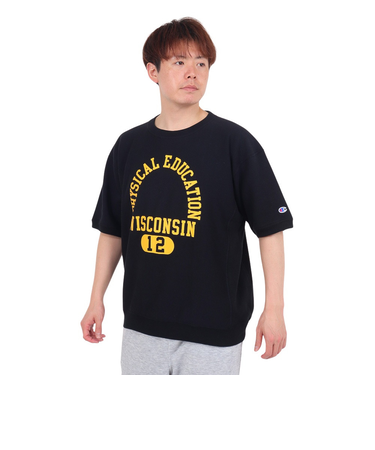 チャンピオン-ヘリテイジ（CHAMPION-HERITAGE）トレーナー 半袖 リバースウィーブ ハーフスリーブ クルーネック スウェットシャツ C3-X01…