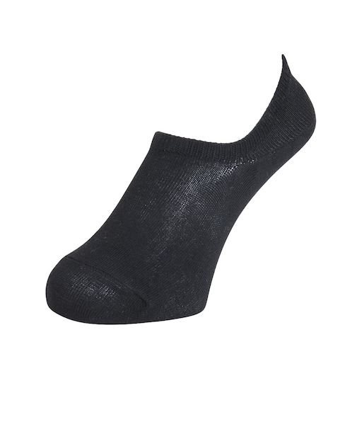 クー（Coo.）スニインソックス BLK 1足組 894CO4GSA0015 25cm 黒