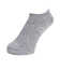 クー（Coo.）ショート麻混ソックス GRY 1足組 895CO4GSA0047