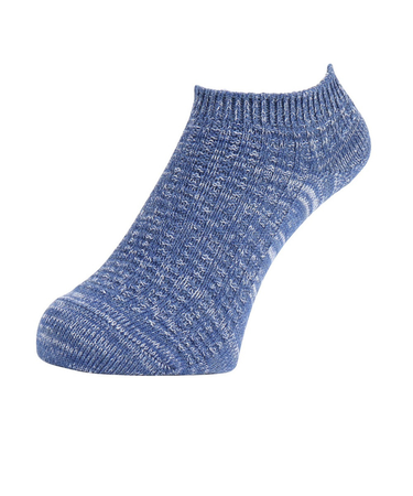 クー（Coo.）ショート麻混ソックス NVY 1足組 895CO4GSA0048
