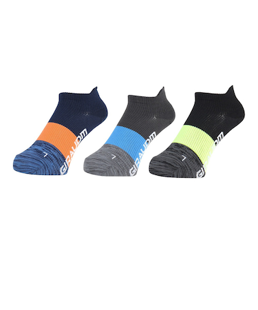 ストロングハイバソックス GRYNVYBLK 3足組 SK3S0043-WA894-GROK