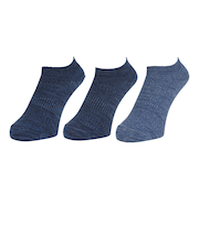 クー(Coo.)消臭ショート丈ソックス 3足組 NV1NV2NV3 894NN3OK0079