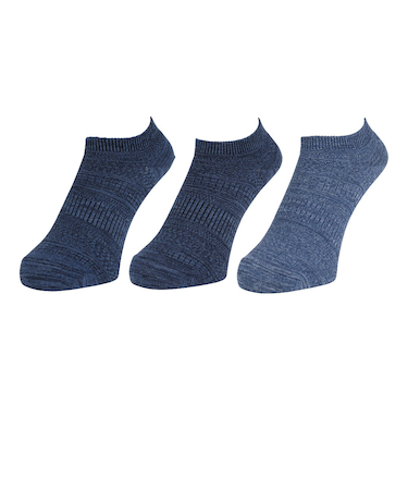 クー（Coo.）消臭ショート丈ソックス 3足組 NV1NV2NV3 894NN3OK0079