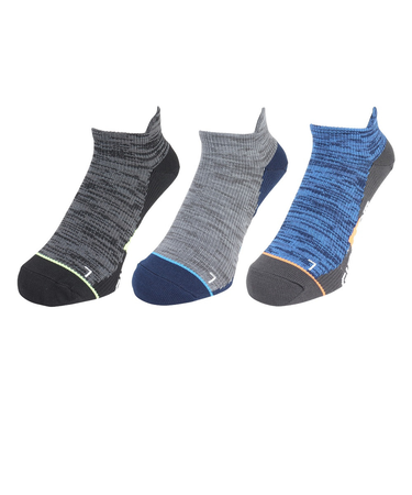 ストロングハイバソックス 3足組 GRYNVYBLK SK3S0055-WA894-GROK