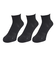 ストロングアンクルソックス 3足組 BLK SK3S0070-WA894-GROK