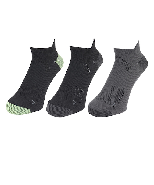 ストロングハイバソックス 3足組 CGYGRYBLK SK4S0189-WA894-GRYW