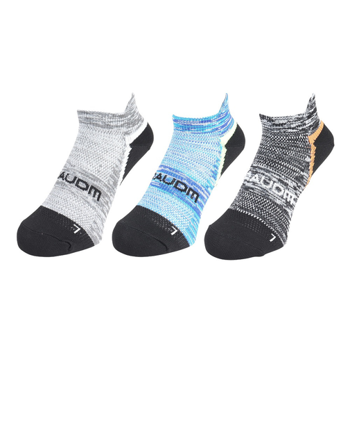 ストロングハイバソックス 3足組 BLKBLUGRY SK4S0190-WA894-GRYW