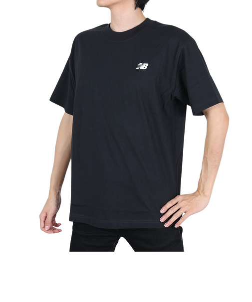ニューバランス（new balance）スモールロゴ 半袖Tシャツ MT41509BK