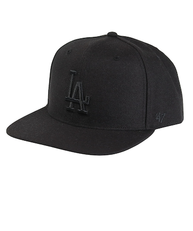 フォーティーセブン（47）キャップ DODGERS SURE SHOT 47 CAPTAIN BLACK×BLACK B-SRS12WBP-BKF MLB ロ…