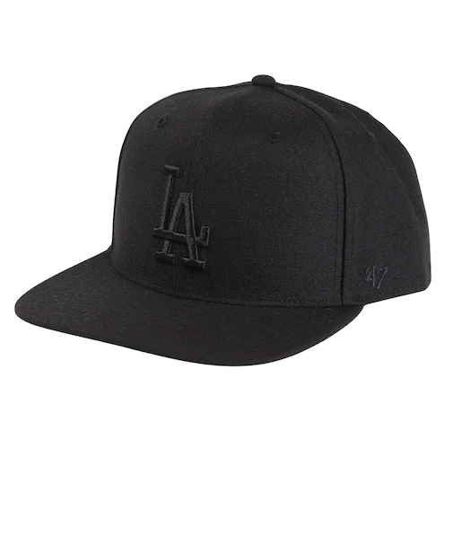 フォーティーセブン（47）キャップ DODGERS SURE SHOT 47 CAPTAIN BLACK×BLACK B-SRS12WBP-BKF MLB ロ…