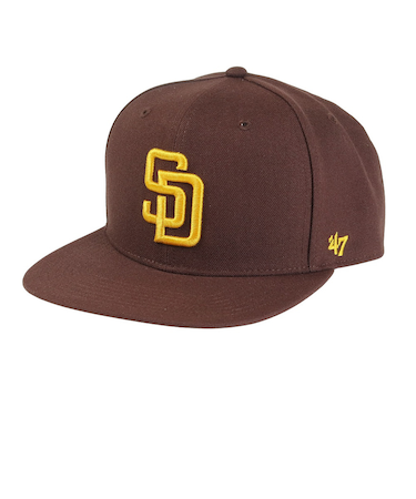 フォーティーセブン（47）キャップ PADRES SURE SHOT 47 CAPTAIN BROWN B-SRS21WBP-BWA MLB サンディエゴ・パ…