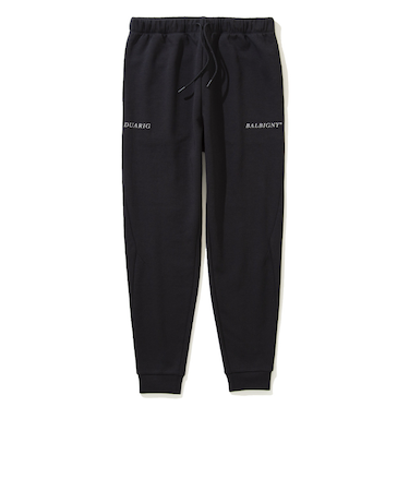 デュアリグ（DUARIG）ダンボールニットスウェット ロングパンツ 4S0009-TRSW-860HD BLK