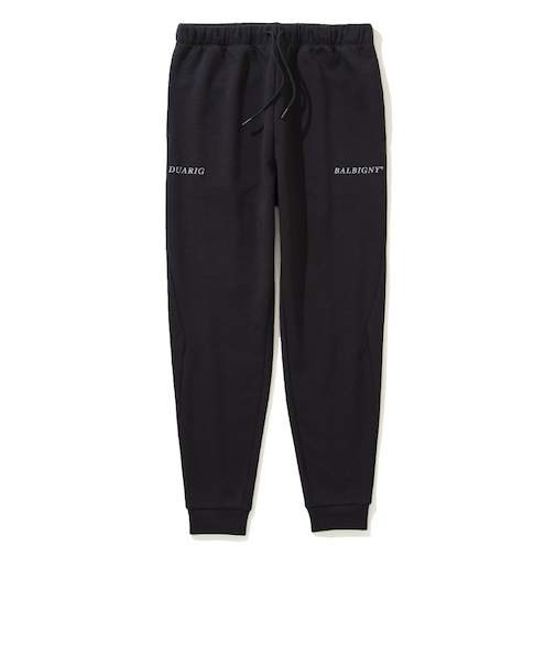 デュアリグ（DUARIG）ダンボールニットスウェット ロングパンツ 4S0009-TRSW-860HD BLK