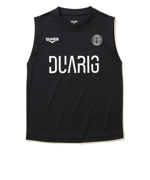デュアリグ（DUARIG）サッカーウェア ジュニア プラクティスノースリーブシャツ 4S0020-SCWR-742HD BLK 速乾