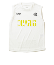 デュアリグ（DUARIG）サッカーウェア ジュニア プラクティスノースリーブシャツ 4S0020-SCWR-742HD WHT 速乾