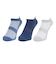クー（Coo.）接触冷感 ショート丈ソックス 3足組 GRYBLUNVY 894NN3OK0046