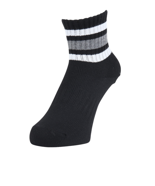 クー（Coo.）アンクルラインソックス 1足組 BLK 895CO4GSA0056 22cm