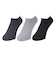 クー（Coo.）消臭ショート丈ソックス 3足組 GRYCGYBLK 895NN3OK0068
