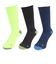 ストロングクルーソックス 3足組 YELNVYLIME SK3F0004-WA894-GROK